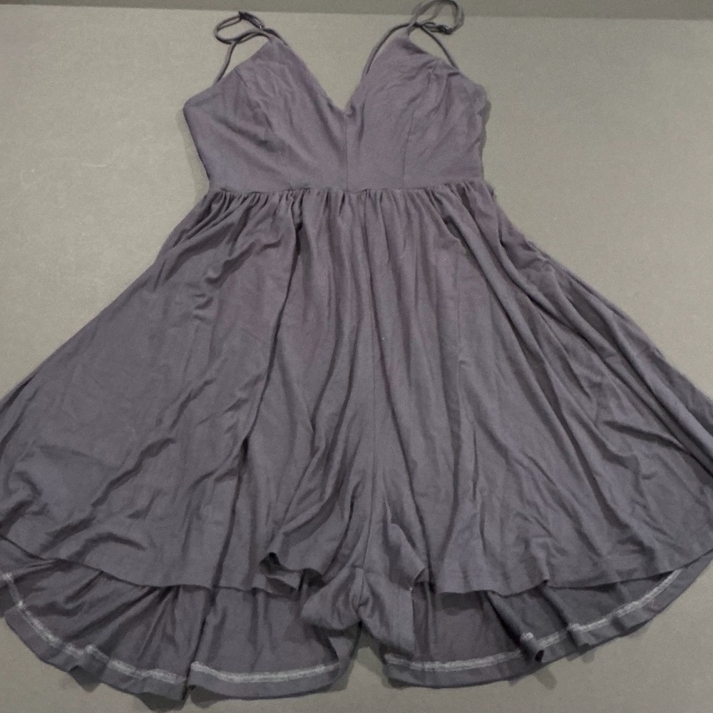 Sam Edelman Black Flowy Sleeveless Romper Dress Size L